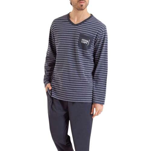 Vêtements Homme Pyjamas / Chemises de nuit Athena 163929VTPE24 Violet
