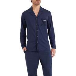 Vêtements Homme Pyjamas / Chemises de nuit Athena 163935VTPE24 Marine