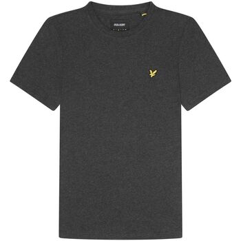 Vêtements Homme T-shirts & Polos Zip Through Hoodie TS400VOG PLAIN T-SHIRT-398 CHARCOAL MARL Gris