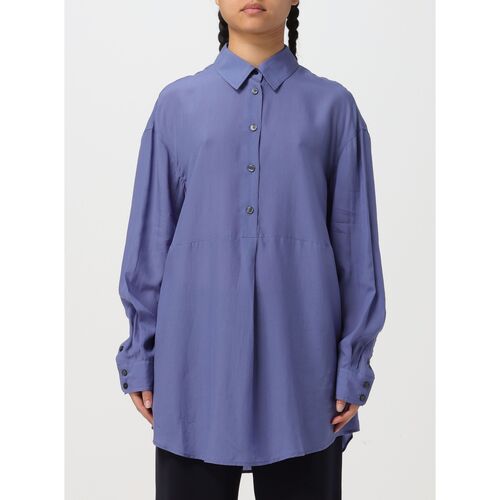 Vêtements Femme Chemises / Chemisiers Emporio Armani pants 3D2C911NKGZ 0829 Bleu