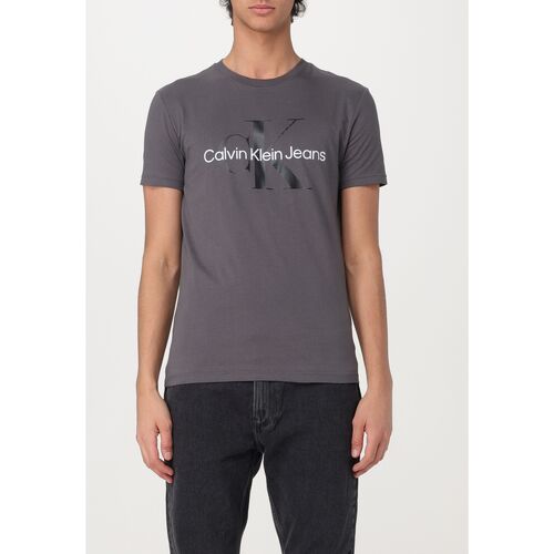 Vêtements Homme T-shirts & Polos Calvin coin Klein Jeans J30J320806 PSM Gris
