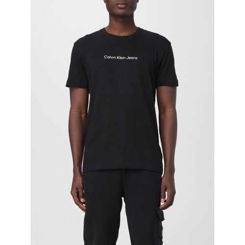 Vêtements Homme T-shirts & Polos Calvin Klein Jeans J30J324646 BEH Noir
