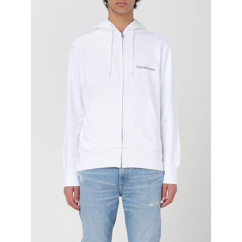 Vêtements Homme Sweats Calvin Klein Jeans J30J325148 YAF Blanc