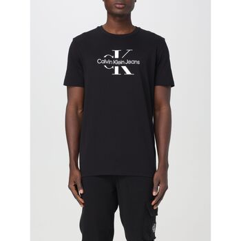 Vêtements Homme T-shirts & Polos Calvin Klein Jeans J30J325190 BEH Noir