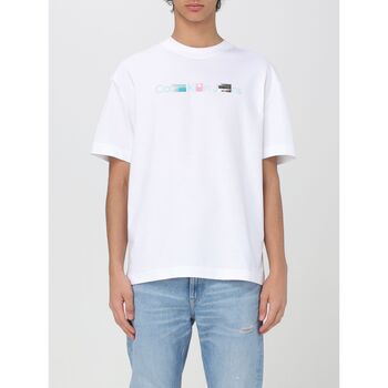 Vêtements Homme T-shirts & Polos Calvin Klein Jeans J30J325195 YAF Blanc