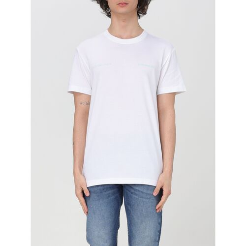 Vêtements Homme T-shirts & Polos Calvin Klein Jeans J30J325489 YAF Blanc