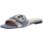 Chaussures Femme Sandales et Nu-pieds Guess Sandales plates  Ref 62298 Bleu Bleu