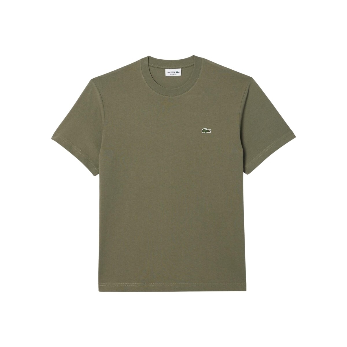 Vêtements Homme T-shirts & Polos Lacoste T shirt homme  Ref 62387 316 Tank Vert