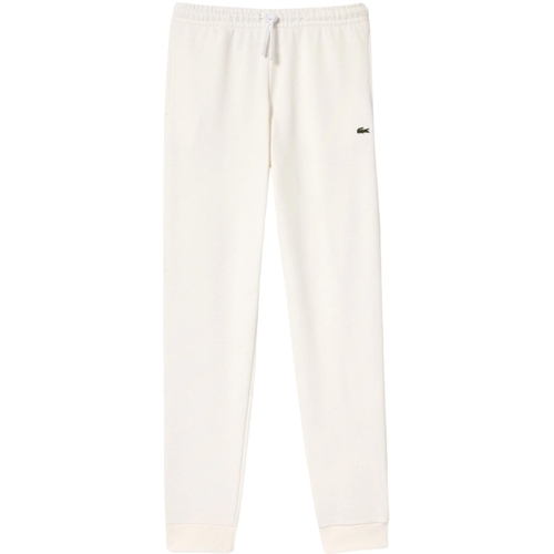 Vêtements Femme Maillots / Shorts light de bain Lacoste Pantalon de survetement femme  Ref 58277 70V Blanc Blanc