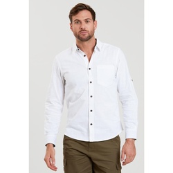 Vêtements Homme Chemises manches longues Mountain Warehouse Coconut Blanc
