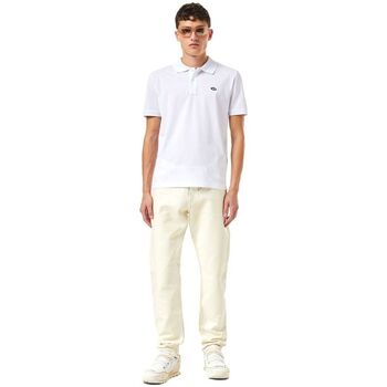 Calvin Klein V-neck long-sleeved shirt Weiß