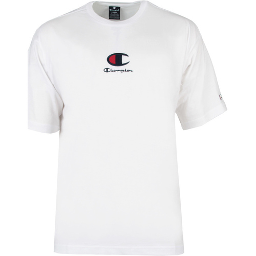 Vêtements Homme Polos manches courtes Champion Crewneck T-Shirt new Blanc