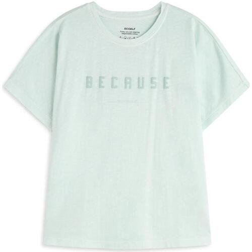 Vêtements Femme T-shirts manches courtes Ecoalf  Bleu