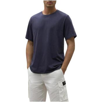Vêtements Homme Greatalf B Washed T-shirt Man Ecoalf  Bleu