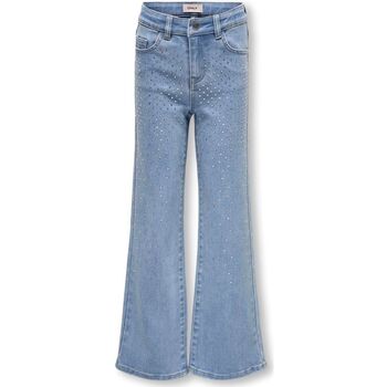 Vêtements Fille Jeans Only 15317090 JUICY-LIGHT BLUE DENIM Bleu