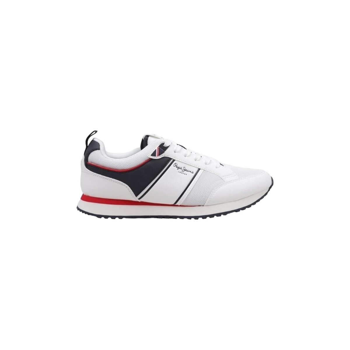 Chaussures Homme Baskets mode Pepe jeans DUBLIN BRAND Blanc