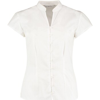 Vêtements Femme Chemises / Chemisiers Kustom Kit K727 Blanc