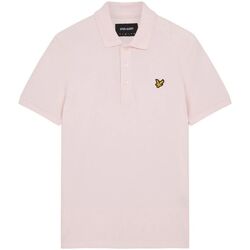 Vêtements Homme T-shirts & Polos Lyle & Scott SP400VOG POLO SHIRT-W488 LIGHT PINK Rose
