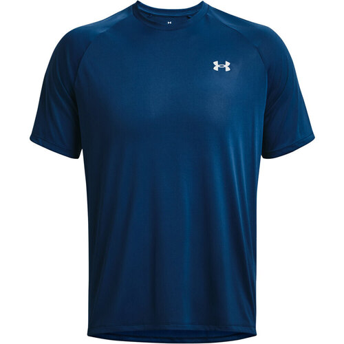 Vêtements Homme T-shirts manches courtes Under Armour UA Tech Reflective SS Bleu