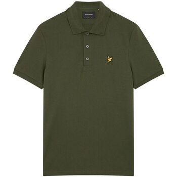Vêtements Homme T-shirts & Polos Lyle & Scott SP400VOG POLO 30T5046 SHIRT-W485 OLIVE Vert