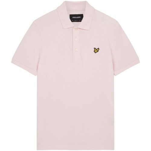 Vêtements Homme T-shirts & Polos Lyle & Scott SP400VOG POLO 30T5046 SHIRT-W488 LIGHT PINK Rose