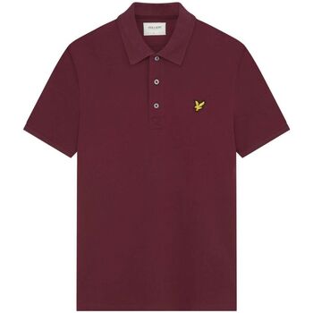 Vêtements Homme T-shirts & Polos Lyle & Scott SP400VOG POLO SHIRT-Z562 BURGUNDY Rouge