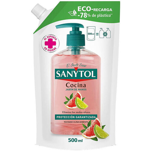 Beauté Produits bains Sanytol Replacement Eco Savon De Cuisine Antibactérien 