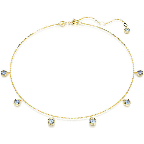 Bracelet Imber Large Doré Femme Colliers / Sautoirs Swarovski Collier  Imber pampilles bleues Jaune