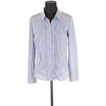 Vêtements Femme Débardeurs / T-shirts sans manche Gerard Darel Chemise en coton Bleu