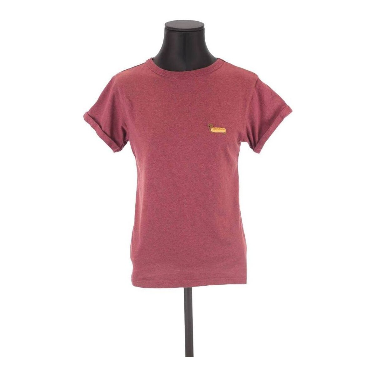 Vêtements Femme Débardeurs / T-shirts sans manche Maison Labiche T-shirt en coton Bordeaux