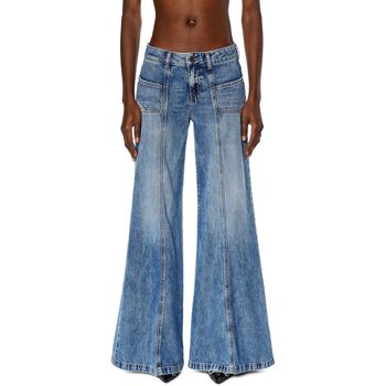 Vêtements Femme Jeans fitted Diesel D-AKII A12808 09H95-01 Bleu