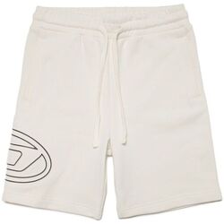 Vêtements Enfant Shorts / Bermudas Diesel J01786-0IEAX PCURVBIGOVAL-K129 Blanc