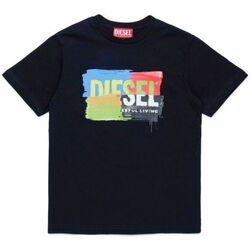 Vêtements Enfant T-shirts & Polos Diesel J01776-00YI9 - TKAND-K900 Noir