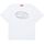 Vêtements Enfant T-shirts & Polos Diesel J01788-0BEAF TJUSTBIGOVAL OVER-K100 Blanc
