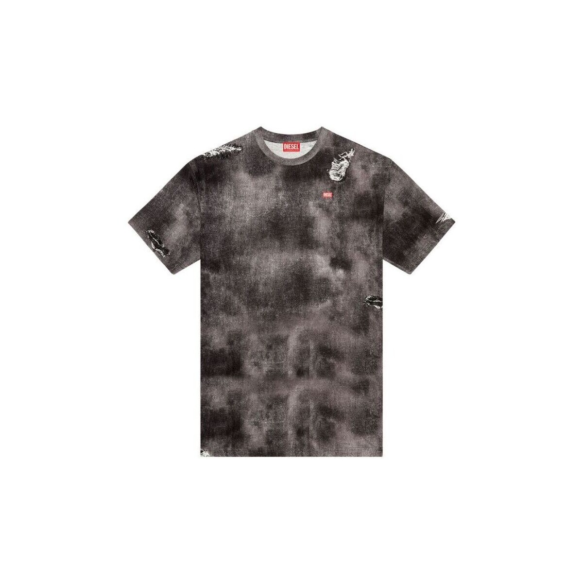 Vêtements Homme T-shirts & Polos Diesel A13035 0DQAQ T-WASH-02 Noir