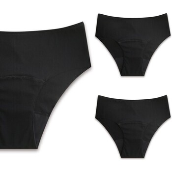 Sous-vêtements Femme Culottes & slips Freedom Lot de 3 culottes menstruelles invisibles Noir
