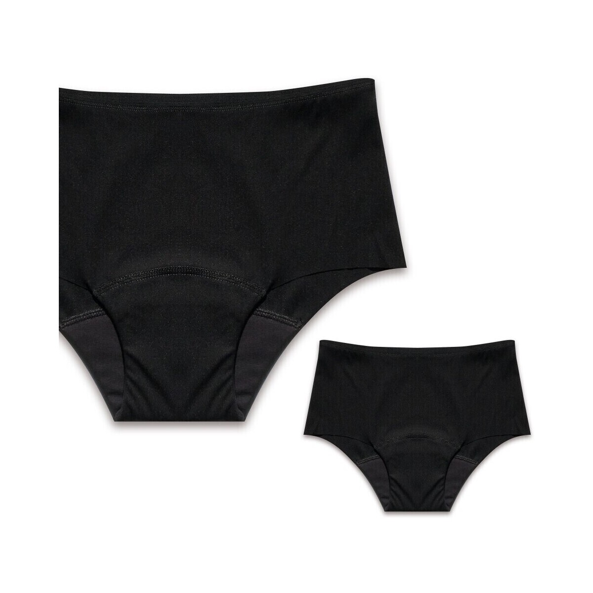 Sous-vêtements Femme Culottes & slips Freedom Lot de 2 boxers menstruels invisibles Noir