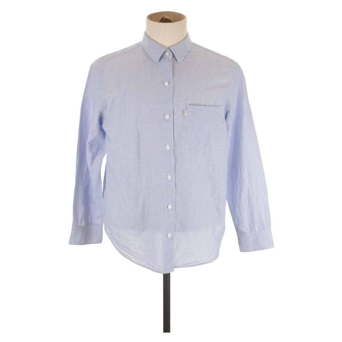 Vêtements Femme Débardeurs / T-shirts sans manche Levi's Chemise en coton Bleu