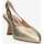 Chaussures Femme Escarpins Melluso D168W-PLATINO Doré