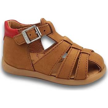 Chaussures Garçon Sandales et Nu-pieds Babybotte Gimmy Cognac Marron