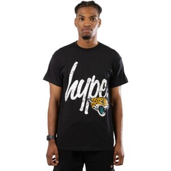 Vêtements T-shirts manches longues Hype Jacksonville Jaguars Noir