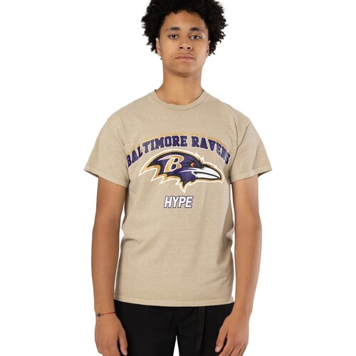 Vêtements Enfant T-shirts manches courtes Hype Baltimore Ravens Multicolore