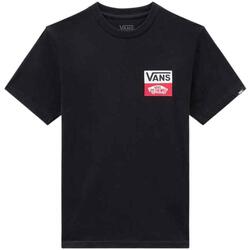 Vêtements Garçon T-shirts manches courtes Vans  Noir