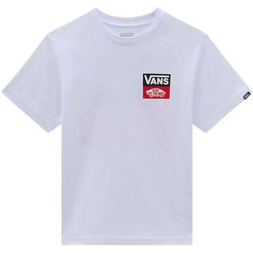 Vêtements Garçon T-shirts manches courtes Men Vans  Blanc