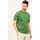 Vêtements Homme T-shirts & Polos BOSS T-shirt  à col rond en coton avec logo imprimé Vert