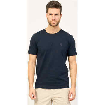 Vêtements Homme Tshirtrn 3p Classic BOSS T-shirt homme  en jersey de coton Bleu