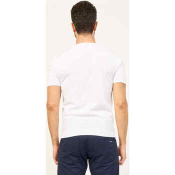 Harmont & Blaine T-shirt homme  en crêpe de coton Blanc