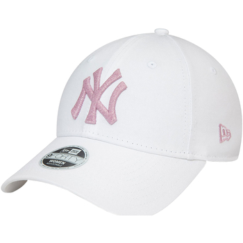 New-Era 9FORTY New York Yankees Wmns Metallic Logo Cap Blanc
