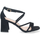 Chaussures Femme Escarpins Vero Moda Sandale à talon avec brides et boucle Noir