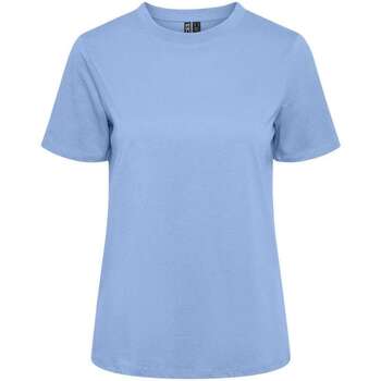 Vêtements Femme T-shirts manches courtes Pieces 162362VTPE24 Bleu